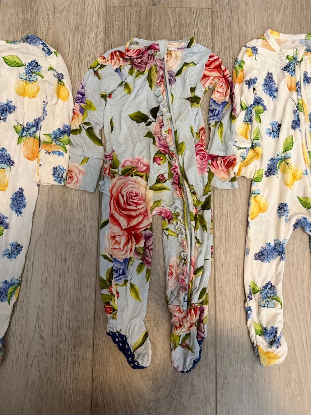 Posh Peanut 6-9M (4 footed pajamas)